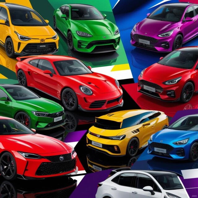 การเลือกสีรถ